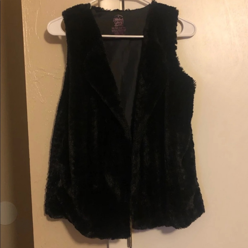 Faux fur faded Glory xl 14/16